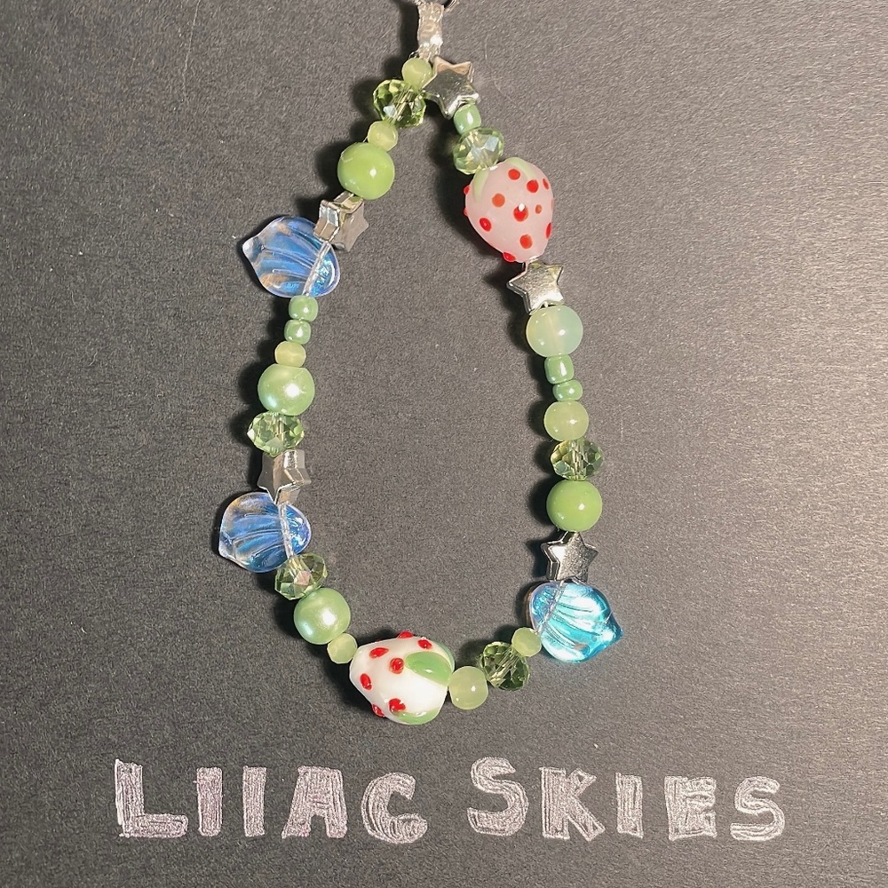 Lilac Skies Phone Charm